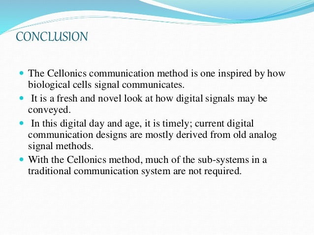 Cellonics Technology Pdf